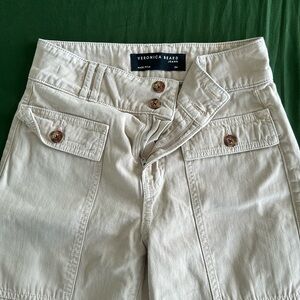 Veronica beard jeans size 24 blake classic straight high rise